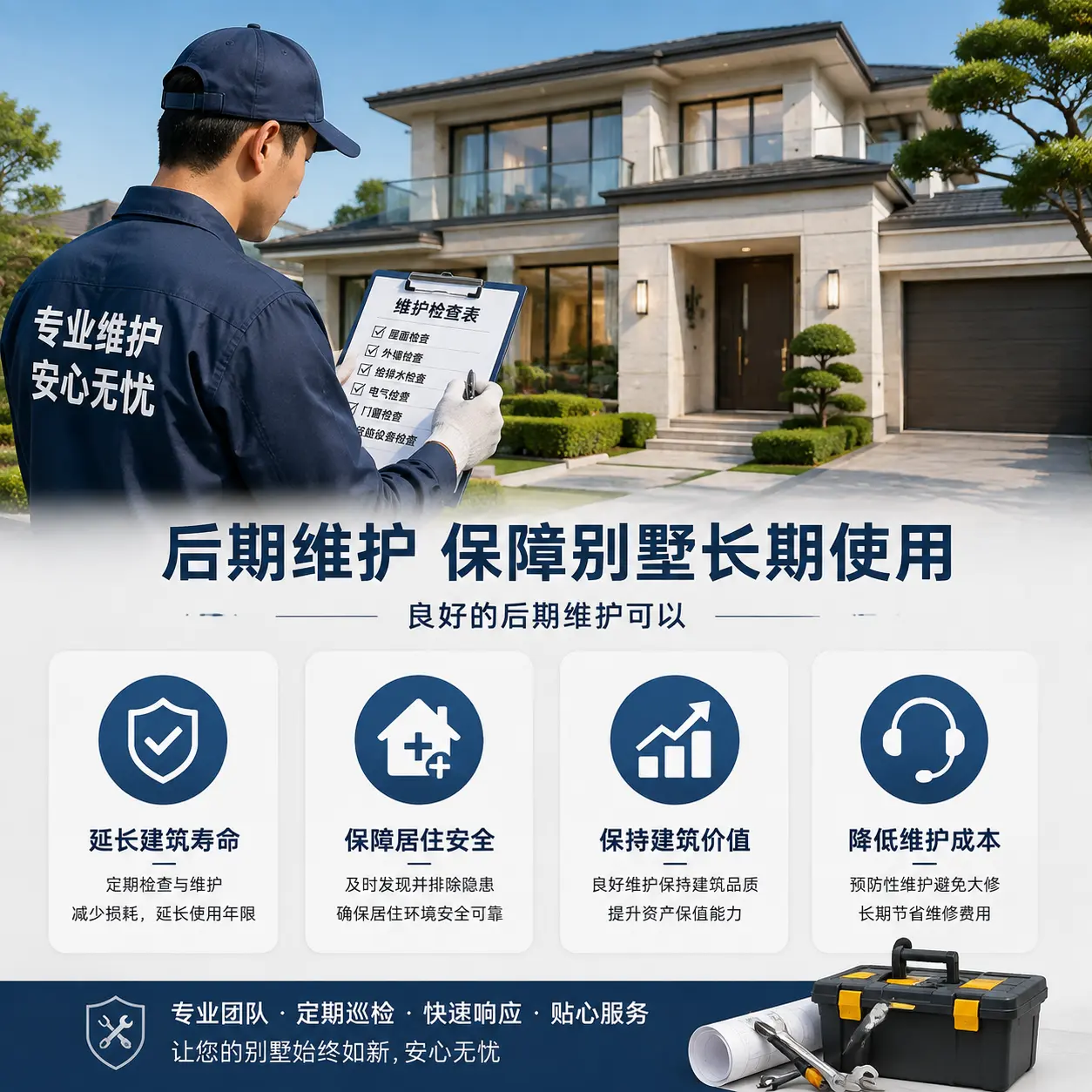 别墅建造公司推荐： 六盘水 施工质量的关键要素