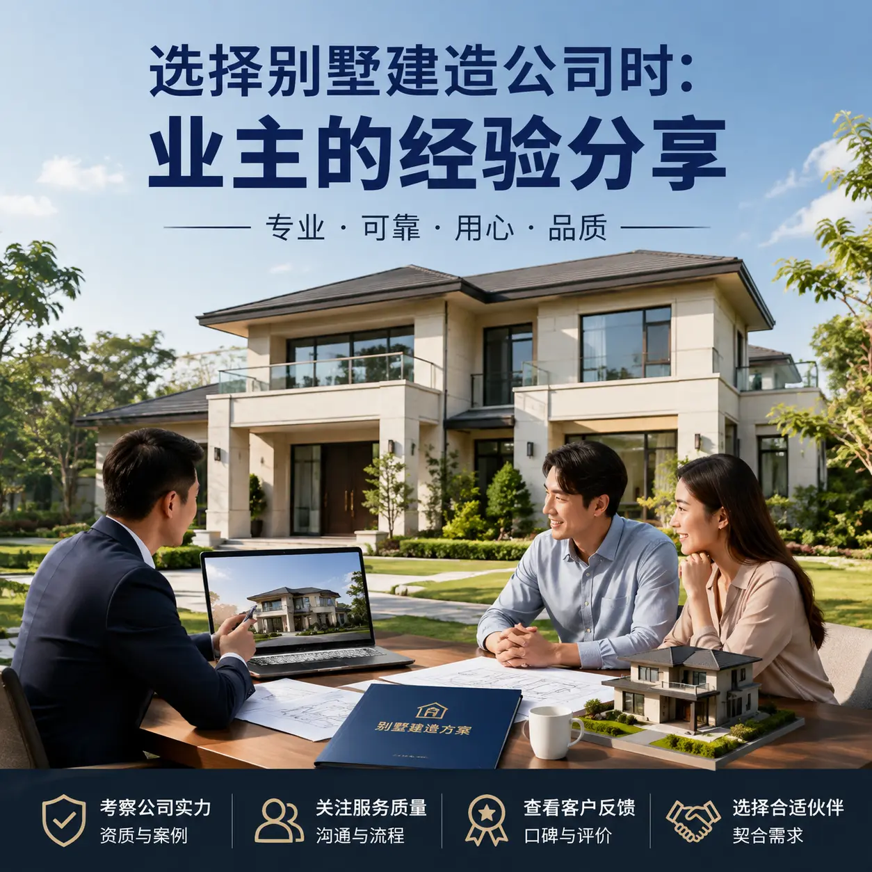 选择别墅建造公司时： 六盘水 业主的经验分享