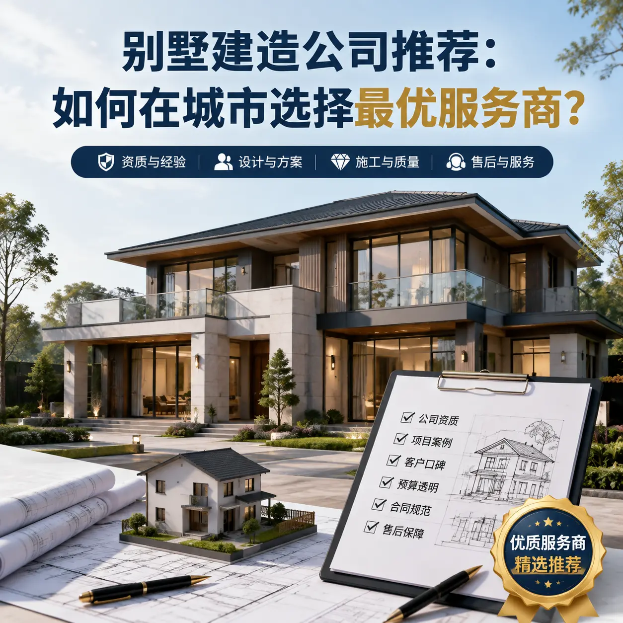 别墅建造公司推荐：如何在 六盘水 选择最优服务商？