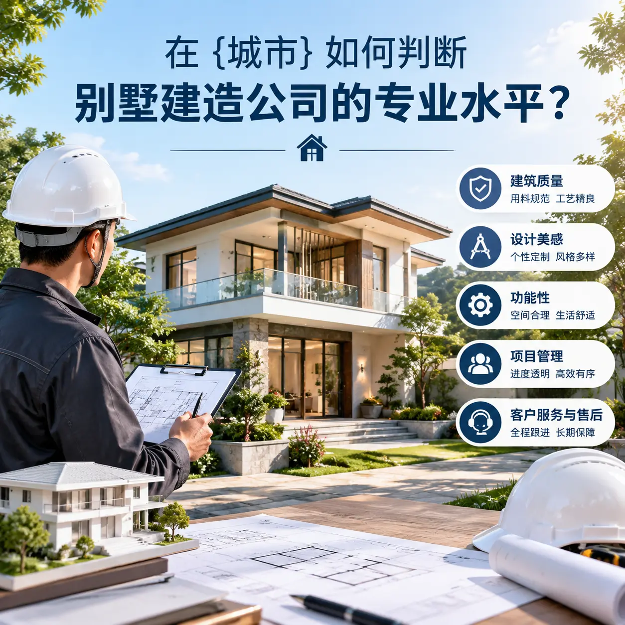 在 六盘水 如何判断别墅建造公司的专业水平？