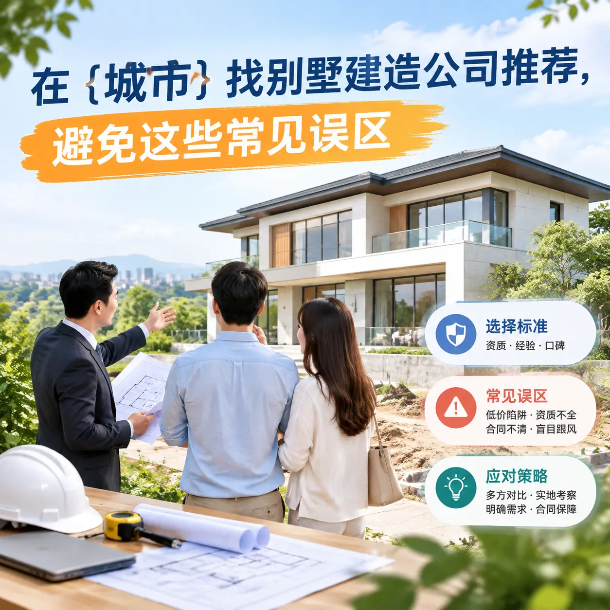 在 六盘水 找别墅建造公司推荐，避免这些常见误区