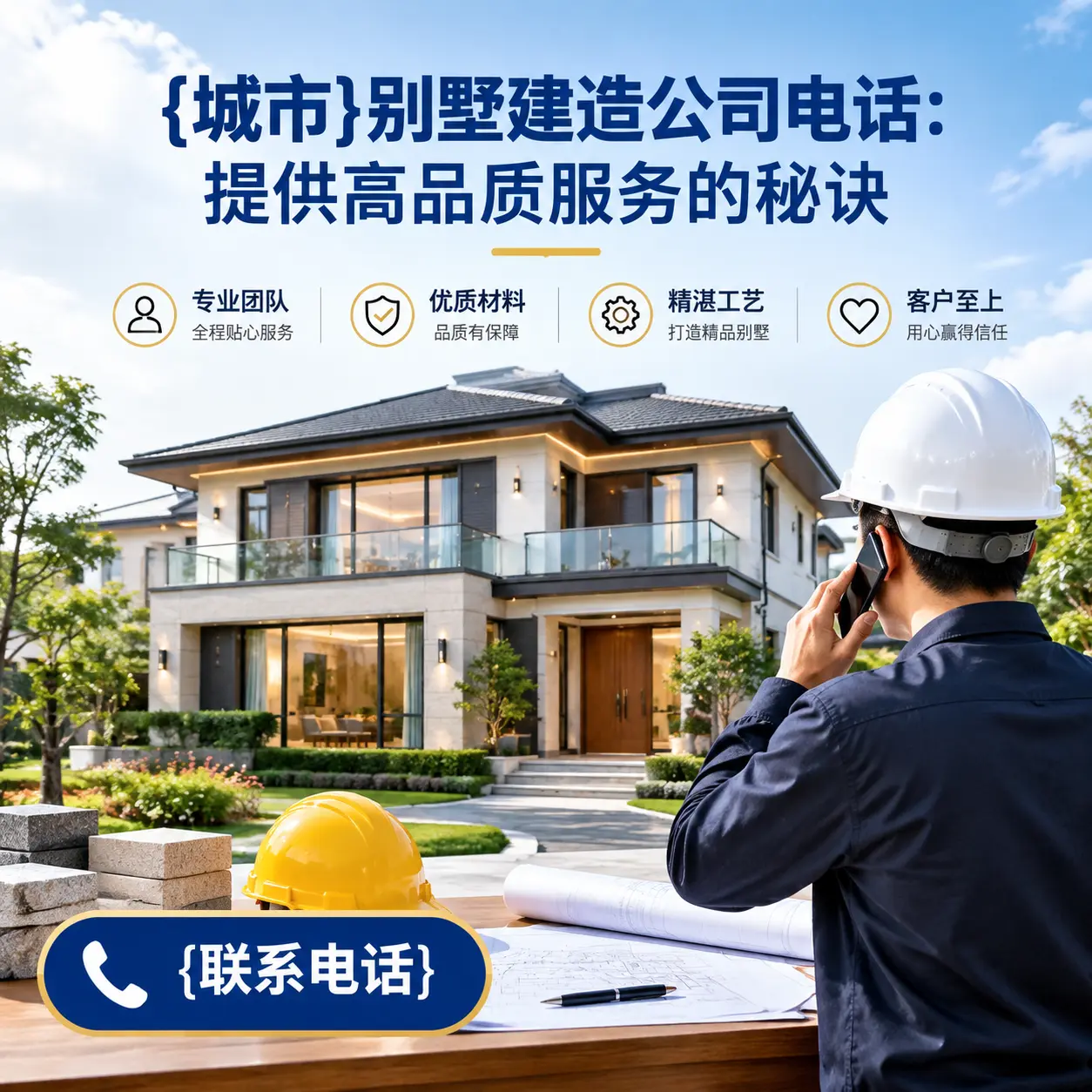 六盘水别墅建造公司电话：提供高品质服务的秘诀