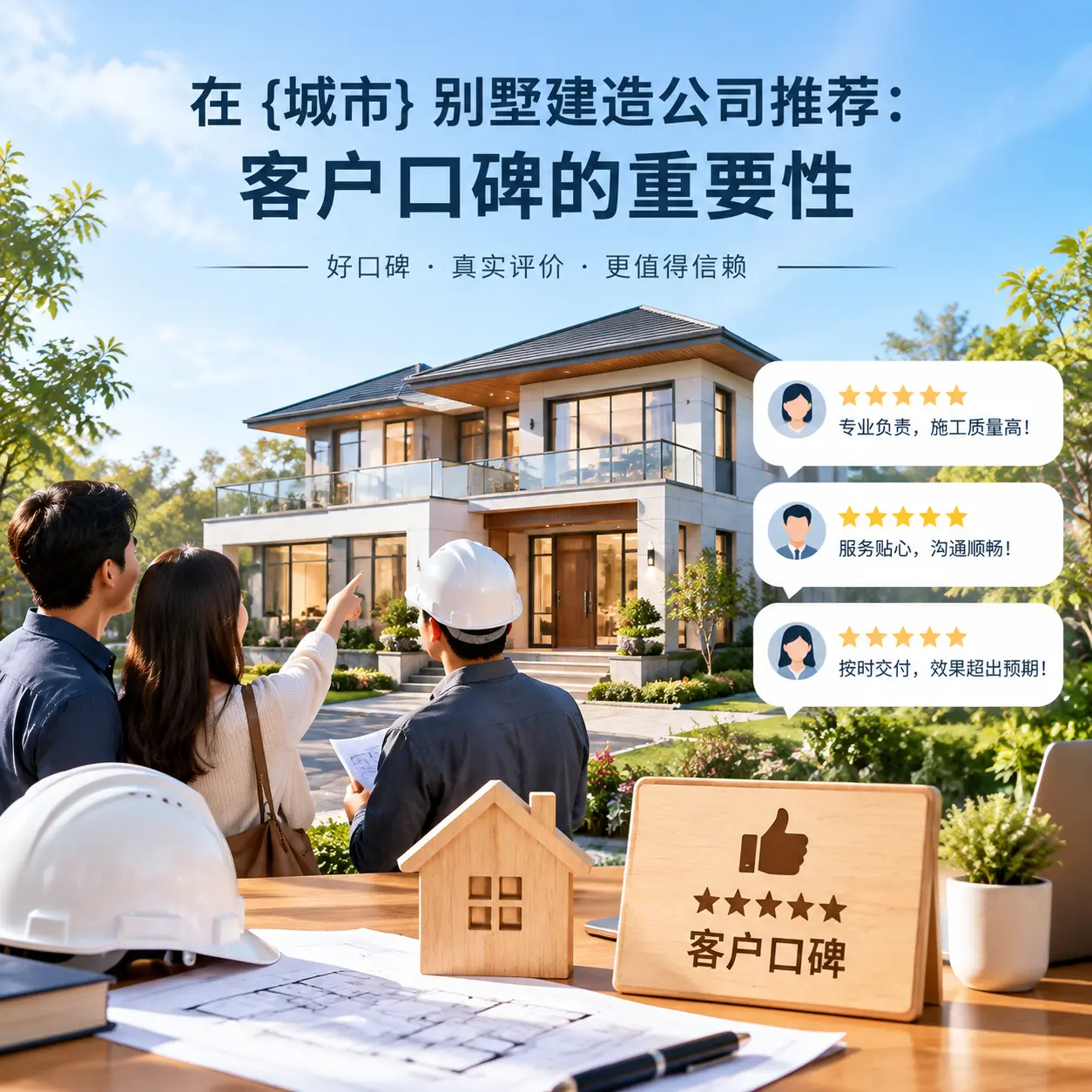 在 六盘水 别墅建造公司推荐:客户口碑的重要性