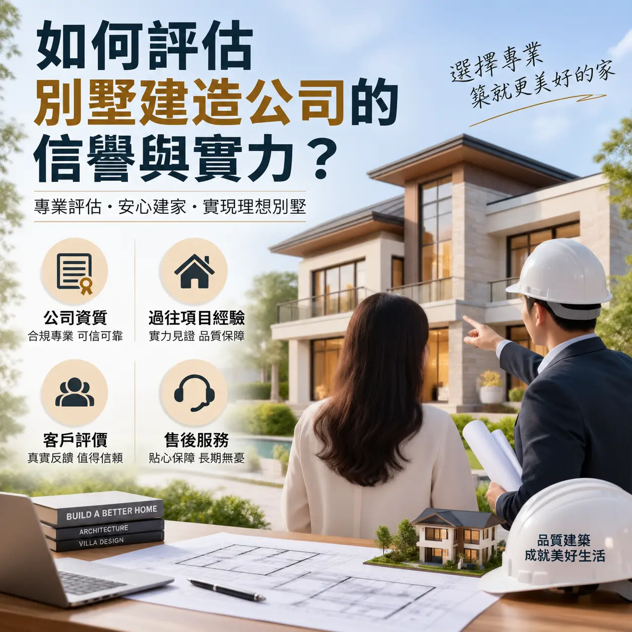如何评估 六盘水 别墅建造公司的信誉与实力？