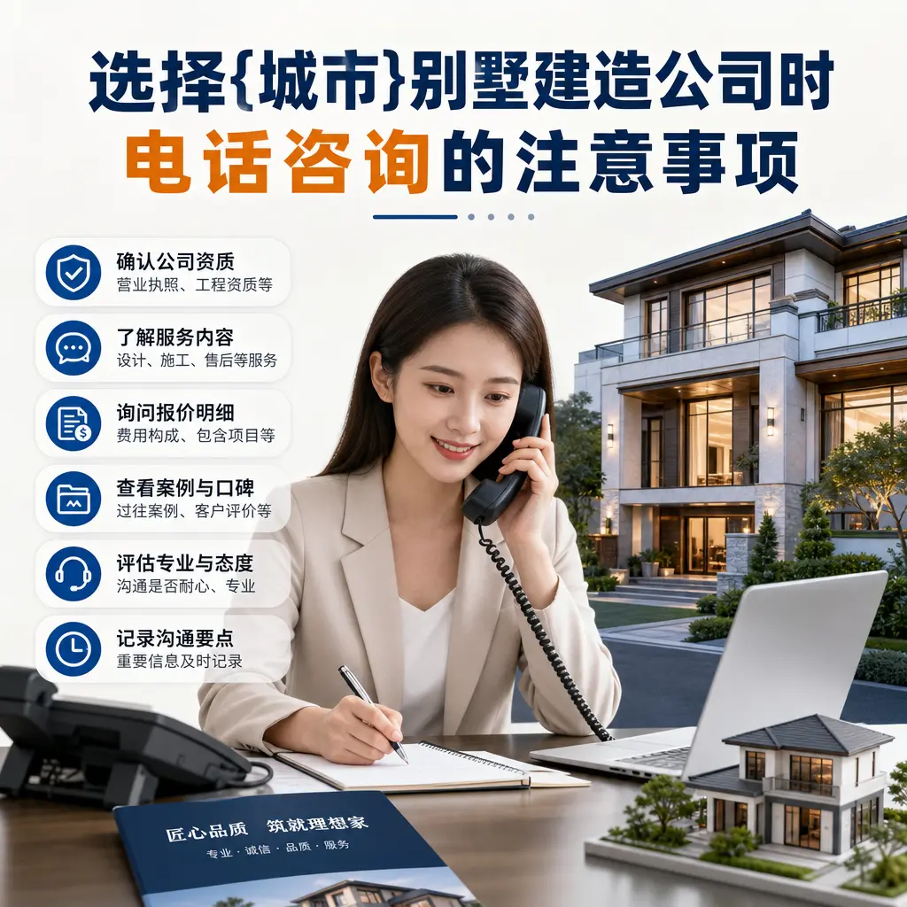 选择六盘水别墅建造公司时，电话咨询的注意事项