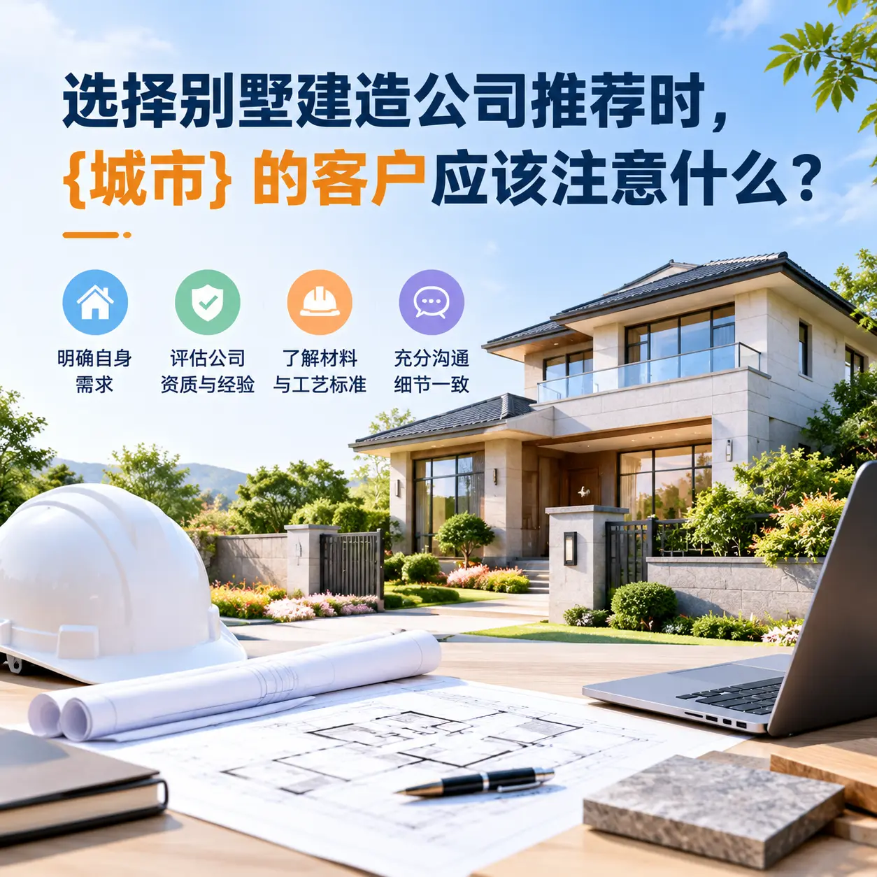 选择别墅建造公司推荐时,六盘水 的客户应该注意什么?