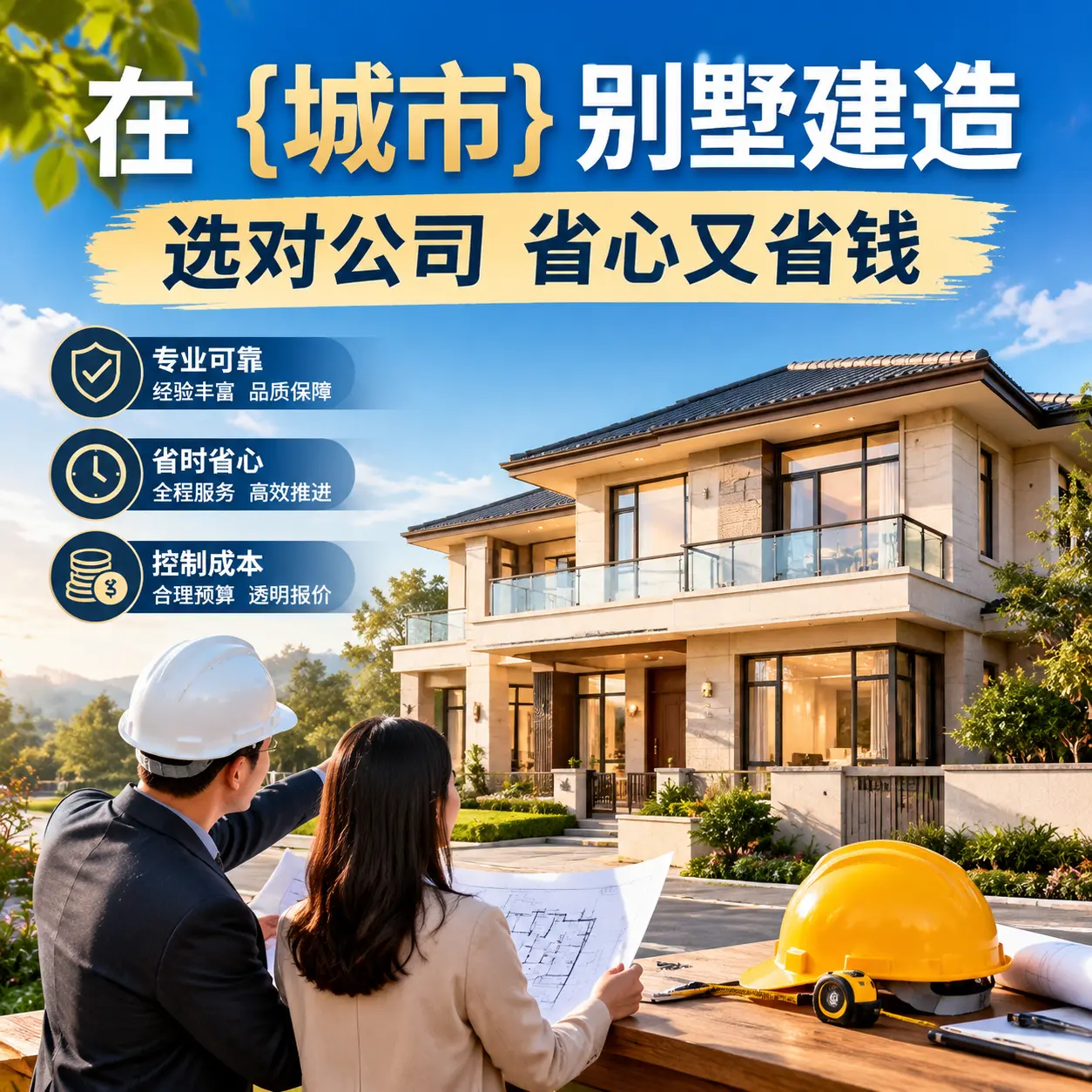 在 六盘水 别墅建造，选对公司省心又省钱