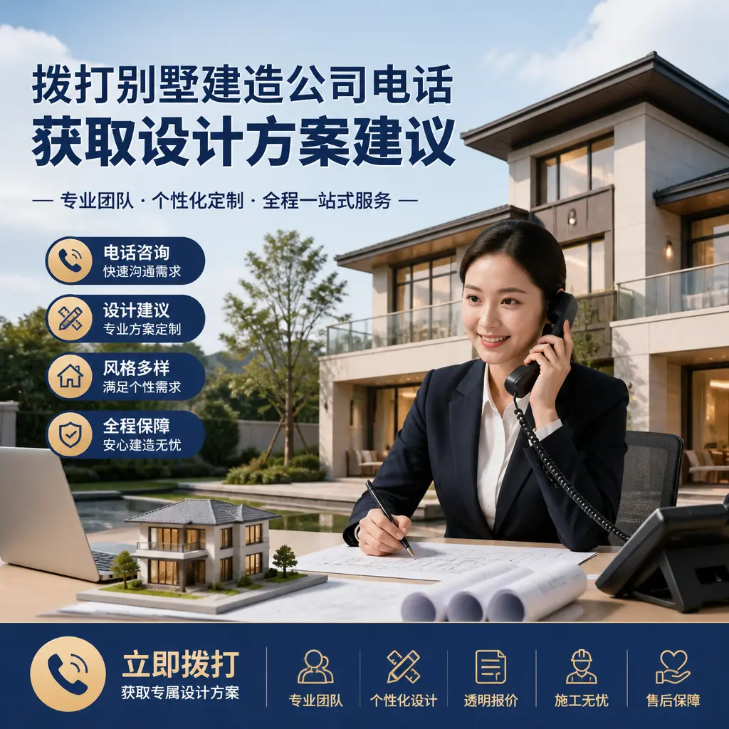 拨打六盘水别墅建造公司电话，获取设计方案建议