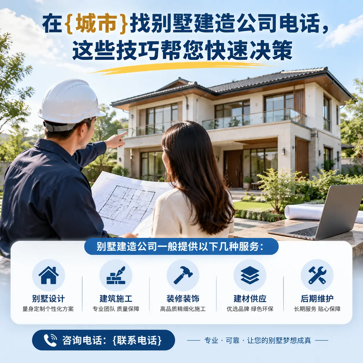 在六盘水找别墅建造公司电话，这些技巧帮您快速决策
