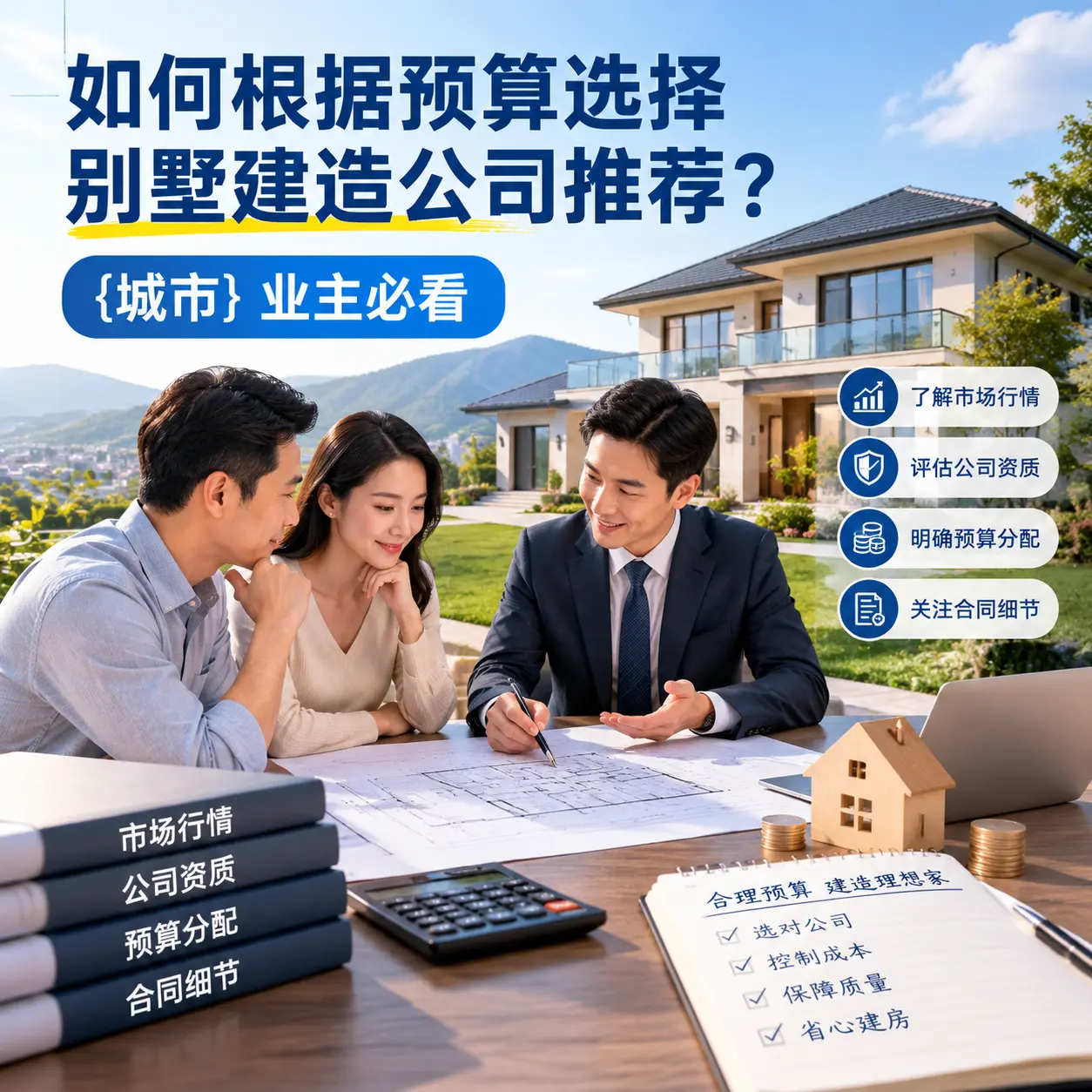 如何根据预算选择别墅建造公司推荐? 六盘水 业主必看