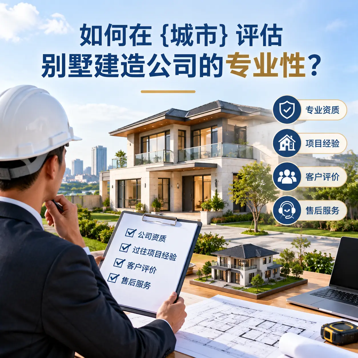 如何在 六盘水 评估别墅建造公司的专业性？