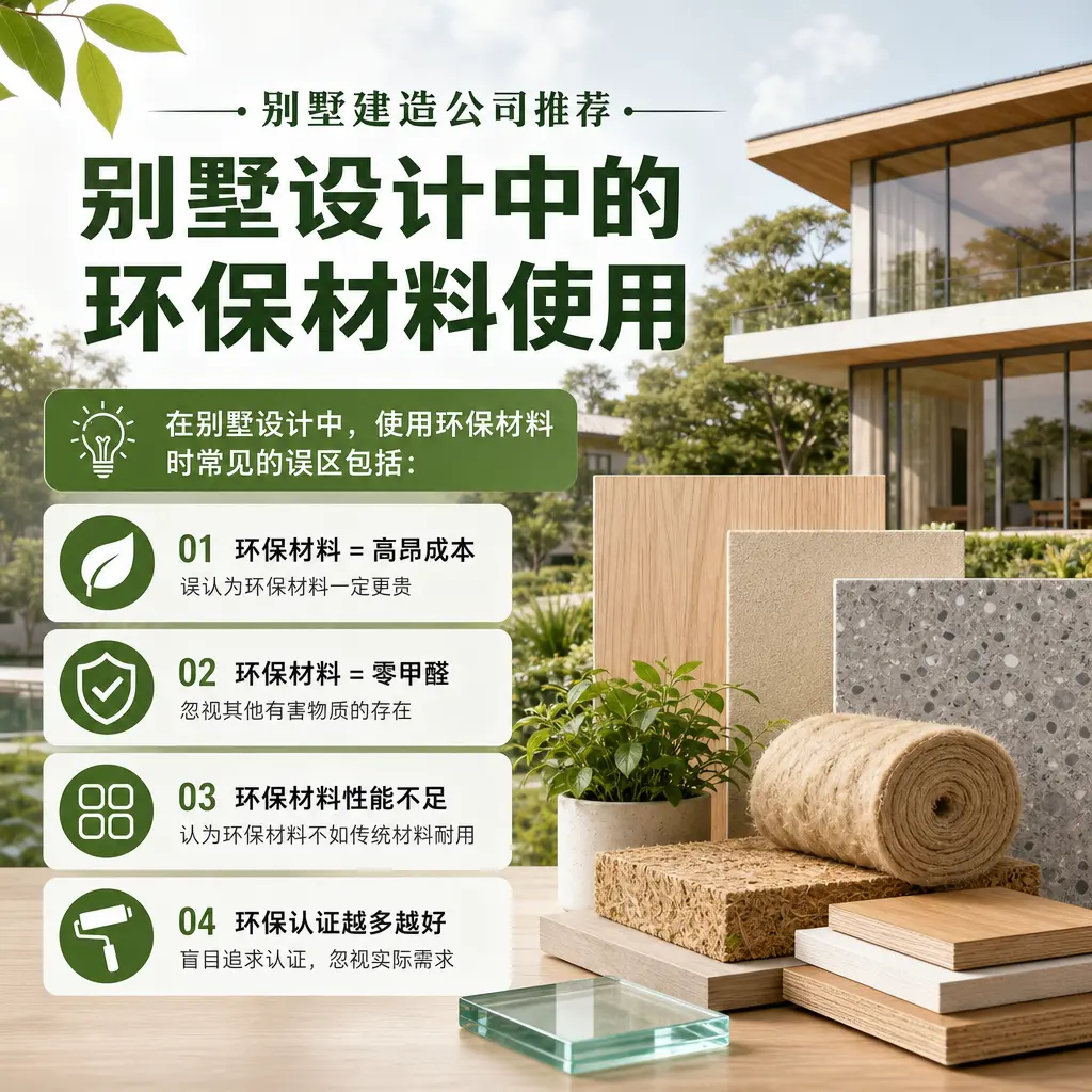 别墅建造公司推荐: 六盘水 别墅设计中的环保材料使用